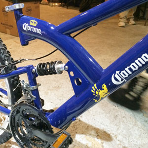 corona bike closeup